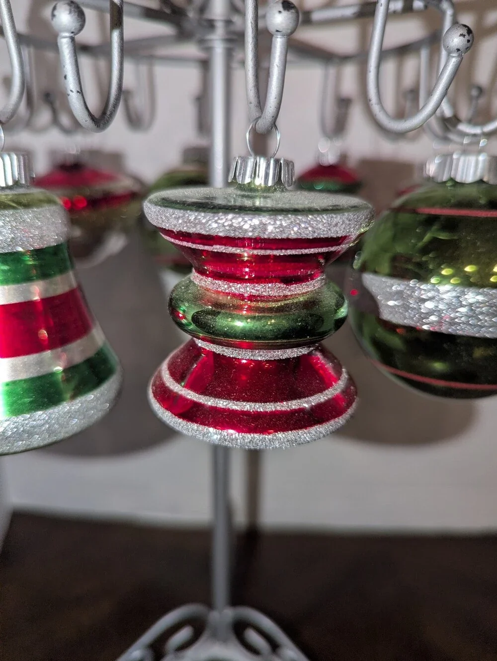Vintage-Style Shiny Brite Christopher Radko Ornament Set